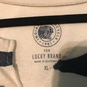 Lucky Brand Tops - Iucky brand Indian motors long sleeve shirt Lucky Brand Tops - Iucky brand Indian motors long sleeve shirt